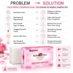 Active White L-Glutathione Skin Whitening soap – Body Whitening Soap(135g) - Image 3