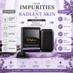 Olifair Charcoal Whitening Soap (100g) - Image 3