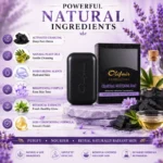 Olifair Charcoal Whitening Soap (100g) - Image 4