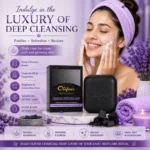 Olifair Charcoal Whitening Soap (100g) - Image 7
