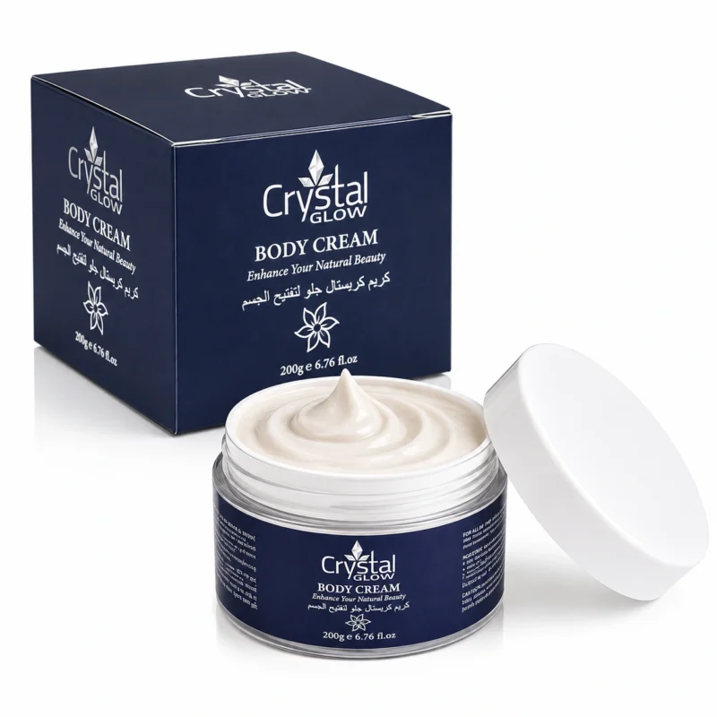 Crystal Body Brightening Cream Crystal Body Brightening Cream: Men & Women (200g) - Image 1