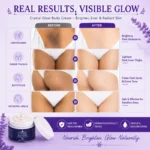 Crystal Body Brightening Cream: Men & Women (200g) - Image 6