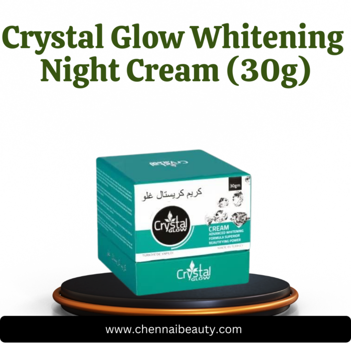 Crystal Glow Whitening Night Cream (30g)