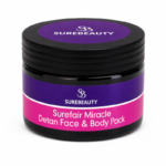 Surefair Organic De Tan Facial Pack For Instant Facial Effect (100g)