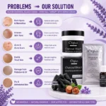 Olifair Charcoal Bleach Cream (335g) - Image 3