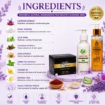 Olifair Night Cream Surefair Cleansing Milk Dreamshine Facewash Combo (50g 100ml 100ml) - Image 4