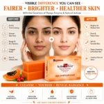 Active White Papaya Enzyme Skin Whitening Soap - Image 6