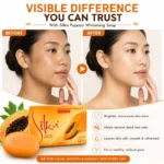 Silka Papaya Whitening Soap (135g) - Image 6