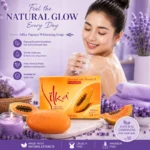 Silka Papaya Whitening Soap (135g) - Image 7