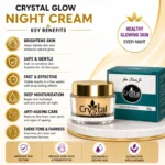 Crystal Glow Whitening Night Cream (30g) - Image 2