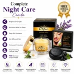 Olifair Night Cream with Olifair Charcoal soap Complexion plus Combo Pack - Image 2