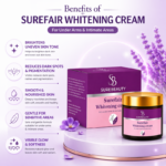 Surefair Underarm Whitening Cream (Private Part Whitening Cream)-50gm - Image 2