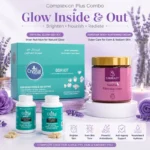 Crystal Glow GSH Kit & Surefair Body Whitening Cream - Complexion Plus Combo - Image 7