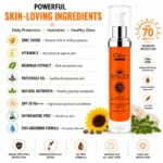 Olifair Sunscreen with UVA/UVB Protection 50g - SPF 70 PA+++  (50 g) - Image 4