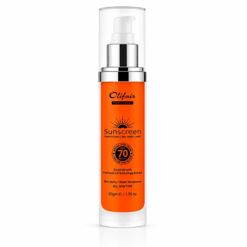 Olifair Sunscreen70 Olifair Sunscreen with UVA/UVB Protection 50g - SPF 70 PA+++ (50 g) - Image 1