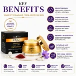 Olifair Radiant Effect Night Fairness Cream (50g) – Your Overnight Glow Secret - Image 2