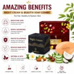 Surebeauty Night Cream with Beautix Fairness Soap combo - Image 2