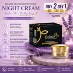 Relook Advance Brightening Night Cream (30g) Restore youthfulness Buy 2 Get 1 - Image 7