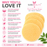 Surebeauty Sponges for Face cleaning(12pcs) - Image 2