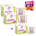 Original Vita Glow Skin Whitening Night Cream with security seal (30g) Buy 2 Get 1 offer