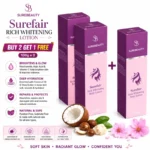 Surefair Rich Whitening Lotion 100g Buy 2 get 1 - Image 2