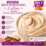 Surefair Rich Whitening Lotion 100g Buy 2 get 1 - Image 5