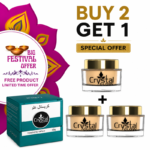 Crystal Glow Whitening Night Cream (30g) Buy 2 Get 1