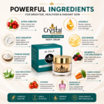 Crystal Glow Advance Whitening Night Cream (15g) Buy 2 Get 1 - Image 4