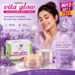 Original Vita Glow Skin Whitening Night Cream With Security Seal (30g) - Image 7