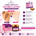 Surefair Underarm whitening cream(Private Part whitening cream)-50gm Buy 2 Get 1 - Image 7