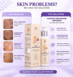 Surefair Dreamshine Facewash enriched with Vitamins & Glutathione 100g - Image 4