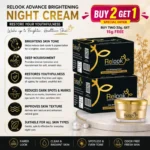 Relook Advance Brightening Night Cream (15g) Restore youthness - Image 2